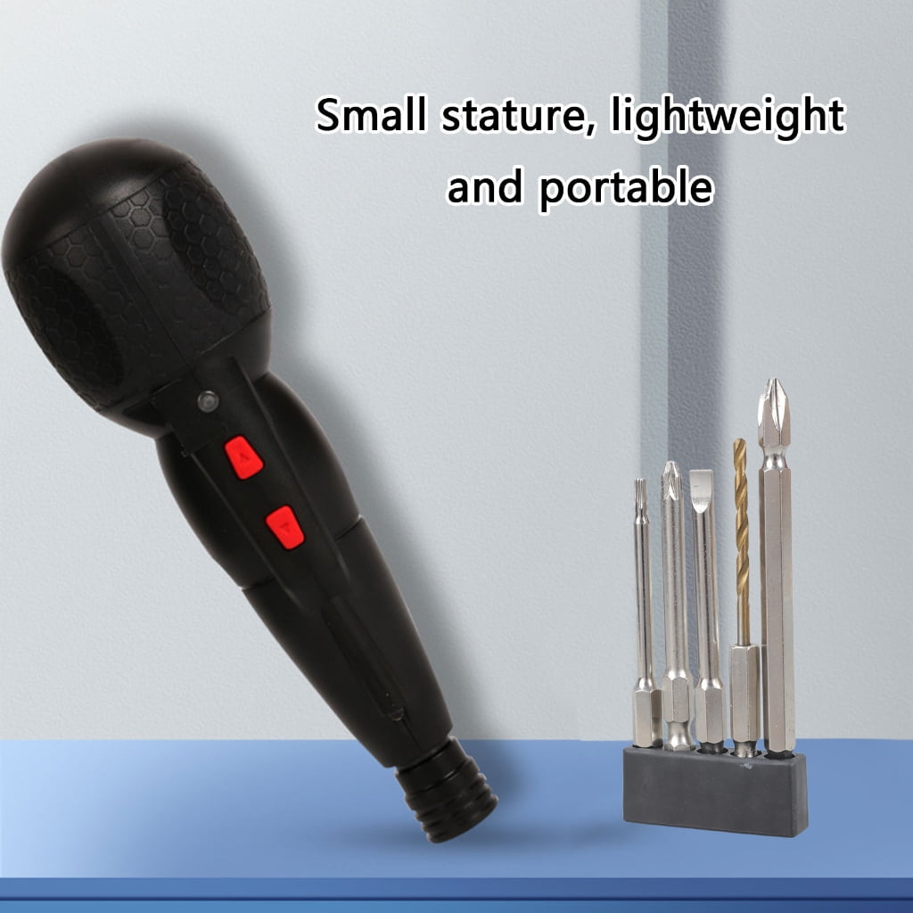 Compactly Electric Screwdriver With 900mAh Battery Reverse Function Home Use