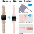 thumbnail image 2 of REQO Compatible pour Fitbit Versa 2 Bandes pour Femmes Hommes Versa Lite Bandes, 2 of 7