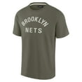 thumbnail image 2 of Unisex Fanatics Olive Brooklyn Nets Elements Super Soft Short Sleeve T-Shirt, 2 of 3