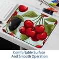 thumbnail image 6 of Cherry Gaming Mouse Pad, Desk Mat, Square 8.3x9.8 Inch Non-Slip Rubber Bottom Printed for Office and Gaming, 6 of 6