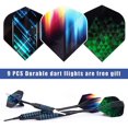 thumbnail image 3 of Plastic Dart Tip, 500 Tips (black, White), Plastic Dart Tips, Plastic Dart Tips, 3 of 5