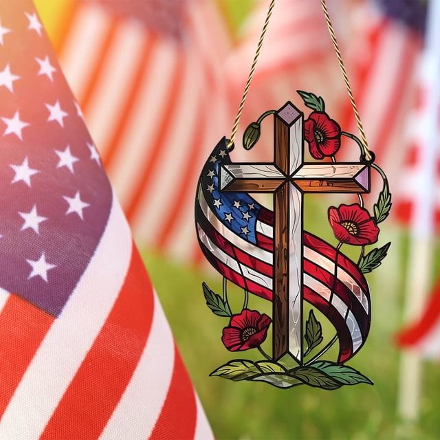 Celebrating 250Th Anniversary In Advance - Patriotic Sun Catcher