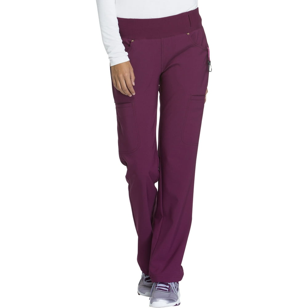 Cherokee Cherokee iFlex Scrubs Pant for Women Mid Rise Straight Leg