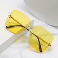 thumbnail image 3 of Beach Sunglasses Unisex Oversized Square Polarized Shades For Outdoor Fashion Sun Glasses With Versatile Design, 3 of 5