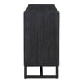 thumbnail image 5 of Moe's Home Collection Sierra Wood Sideboard Black Color, 5 of 9