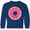 Royal Blue, variant on Inktastic Hot Pink Donut Long Sleeve Youth T-Shirt