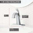 thumbnail image 2 of Delta Faucet Dryden Single-Handle Bathroom Faucet with Diamond Seal Technology and Metal Drain Assembly, Stainless 551-SS-DST, 2 of 3
