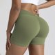 thumbnail image 1 of Pantalones para correr lisos con escote en V profundo, mallas con escote en la espalda baja, pantalones cortos de entrenamiento para gimnasio, pantalones cortos de Yoga para mujer, mallas para mujer, 1 of 5