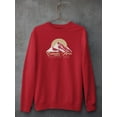 thumbnail image 3 of Camping Area Mountain Sweatshirt Women -Image by Shutterstock, Female Medium, 3 of 4