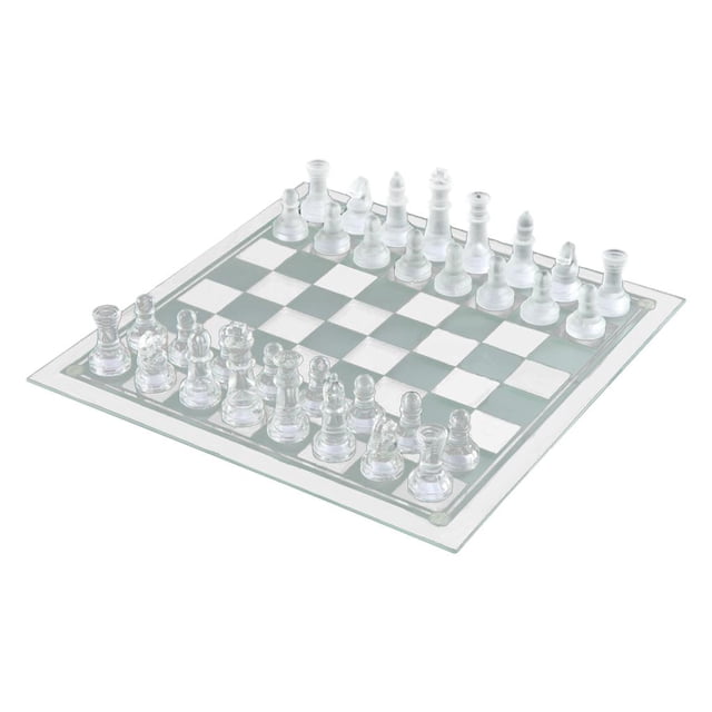 Juego de Ajedrez de Cristal Zulema 32 Piezas