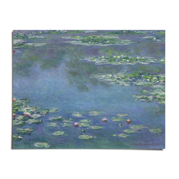 Water Lilies 2 - Claude Monet - 8x10 - Wall Art Print - UNFRAMED
