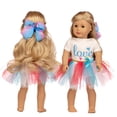 thumbnail image 3 of Doll Outfit Set Creative Fashion Doll Clothes Doll Accessories with Hair Tie, 3 of 5