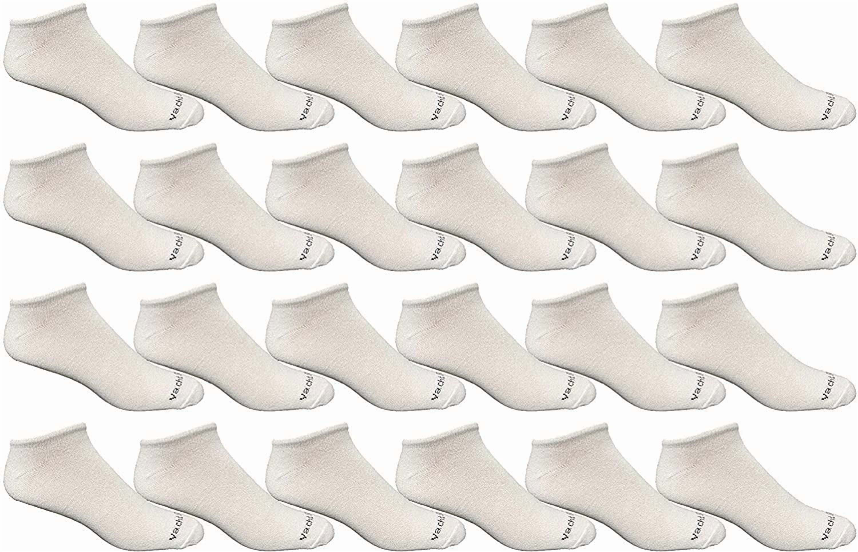 Yacht & Smith 24 Pairs of Low Cut Ankle Socks for Men and Women, Bulk Pack