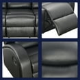 thumbnail image 5 of Ainehome3 Pieces Faux Leather Reclining Configurable Living Room Set, 5 of 5