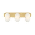 thumbnail image 3 of Minka Lavery 3703 Heathcote 3 Light 24" Wide Bathroom Vanity Light - Brass, 3 of 5