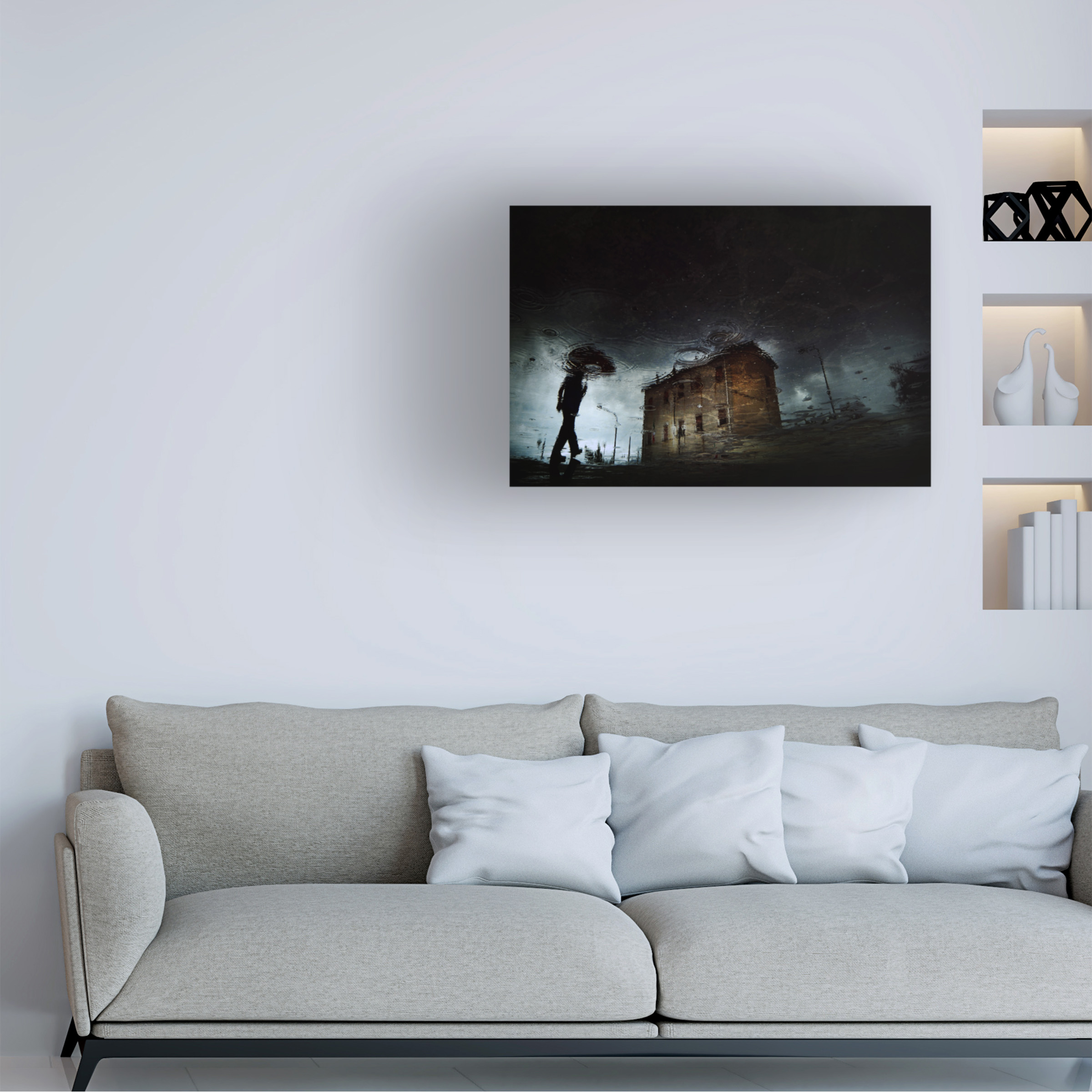 Antonio Grambone 'The Coming Storm' Canvas Art