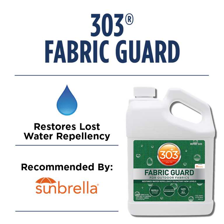 303 Fabric Guard Upholstery Protector, Waterproof Outdoor 303 Fabric Guard Upholstery Protector, Waterproof Outdoor