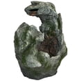 thumbnail image 5 of Northlight 32" Lighted Rock Waterfall Outdoor Garden Water Fountain, 5 of 6