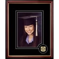 thumbnail image 1 of Campus Images IL974CSPF 5 x 7 in. DePaul University Graduate Portrait Satin Mahogany Frame, 1 of 1