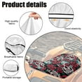 thumbnail image 6 of Uorisanigo ATV Seat Cover for Most ATV, Rose Sugar Skull Four Wheeler Seat Cover Waterproof Seats Protection for Polaris Sportsman 400 500 850 1000 4 Wheeler/ Honda Rancher 420, 6 of 7