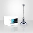 thumbnail image 3 of Xtricity - Pendant Light, 15.7 '' Length, From the Meridian Collection, Silver, 3 of 3