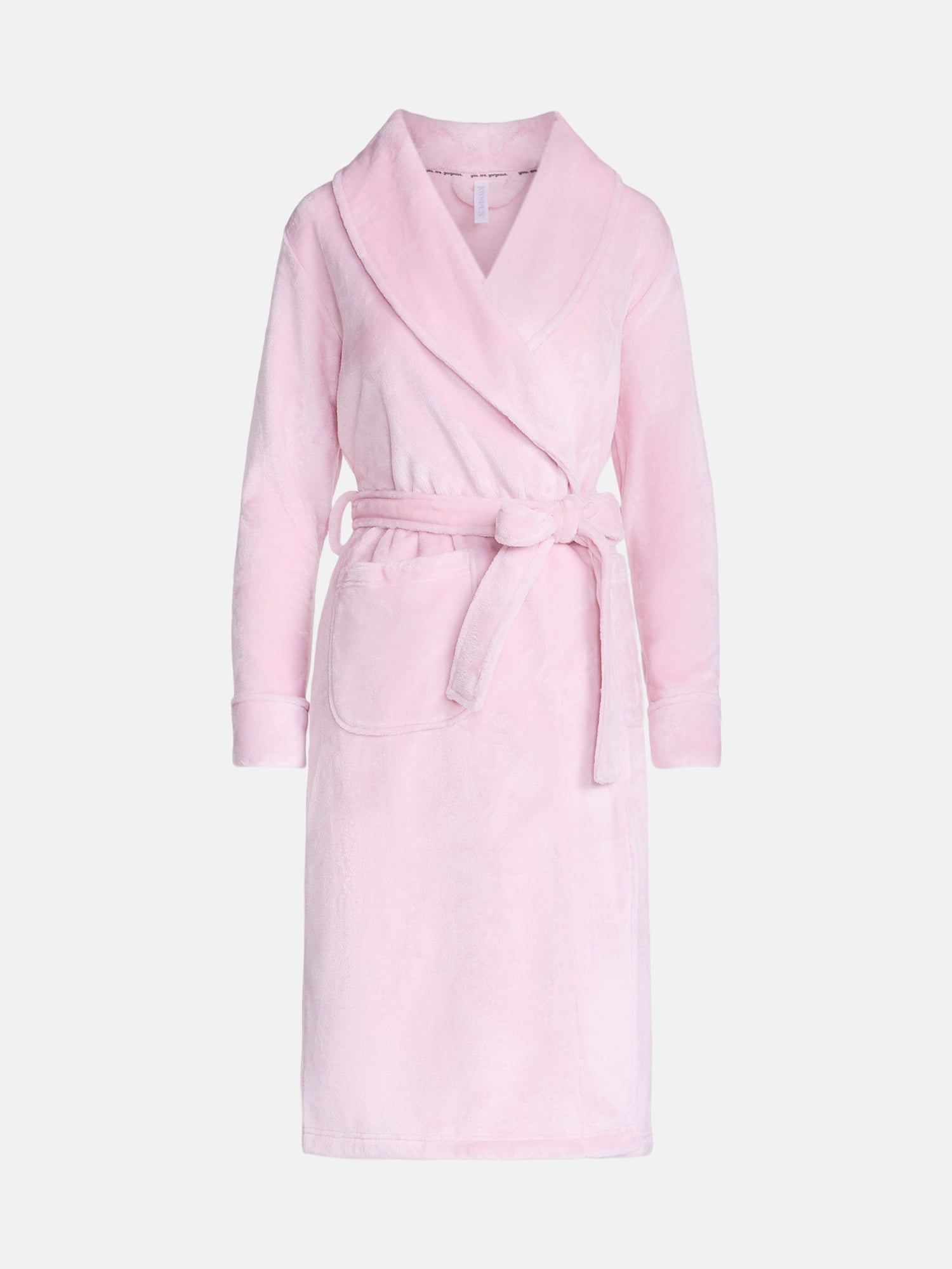 Joyspun Women's Plush Robe, Sizes S-3X