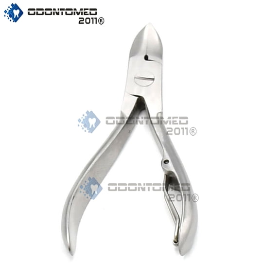 OdontoMed2011 Podiatry Heavy Duty Toenail Nippers Clippers Chiropody Ingrown Nail Cutter 4''