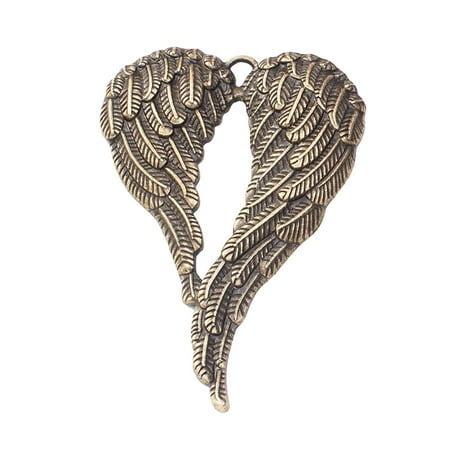 

Part Of My Heart Is In Christmas Memorial Angel Wing Ornament Pendant Wing Memorial Ornament