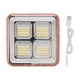 thumbnail image 1 of Luz solar de trabajo LED Luz de camping solar LED magnética portátil de mano para iluminación de emergencia al aire libre Amarillo, 1 of 5