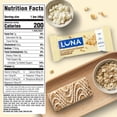thumbnail image 6 of LUNA White Chocolate Macadamia Flavor Gluten Free Snack Bars, Protein Bars, 15ct, 6 of 15