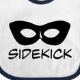 thumbnail image 4 of Inktastic Sidekick Kids Superhero Mask Boys or Girls Baby Bib, 4 of 4