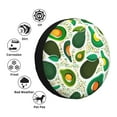 thumbnail image 5 of Easygdp Green Avocado Wheel Sun Guard, Spare Tire Cover,Universal Trailer Suv Truck Camper Travel,Easy To Install And Remove -16 Inch, 5 of 9