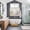 Grey, variant on Cute Easter Bunny Kitchen Curtains Window Panels, Eucalyptus Leaves Colorful Eggs Teal Insulated Window Treatment Curtain, Grommet Curtains for Bedroom/Living Room/Bathroom, 2 Piece 42"Wx54"L