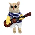 thumbnail image 1 of Dizfras Mascota Guitarra Divertida Perro Gato Pequeño Ropa, 1 of 7