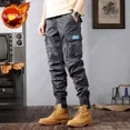 thumbnail image 3 of Pantalones cargo para hombre, pantalones de trekking, senderismo, para hombre, pantalones de chándal para exteriores de alta calidad, pantalones de camuflaje color caqui, algodón, casuales, estéticos,, 3 of 5