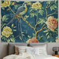 thumbnail image 2 of BCIIG Birds Tree Branch Flowers Tapestry Wall Hanging Unique Style Graphic Tapestries Home Wall Decor Art for Living Room Bedroom Apartment Farmhouse Dorm 60x50inch, 2 of 6