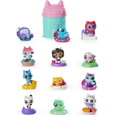 Gabby's Dollhouse Mini Child Dollhouse Accessories with Stand,Capsule