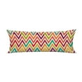 thumbnail image 1 of EREHome Bright Chevron Pillow Cover Body Pillowcase Pillow Protector 20x60 Inch, 1 of 1