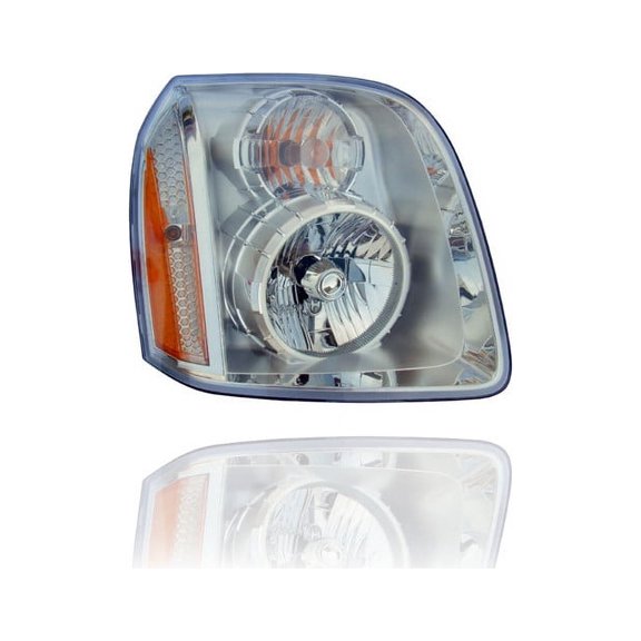 Headlight Assembly - Compatible/Replacement for '07-14 GMC Yukon Denali/XL Denali/Hybrid-Denali - Right Hand - Passenger - 20969897 CAPA