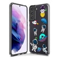thumbnail image 3 of Mundaze - Case for Samsung Galaxy S23 Ultra Slim Shockproof Hard Shell Soft TPU Heavy Duty Protective Phone Cover - Cute Astronauts and UFO, 3 of 5