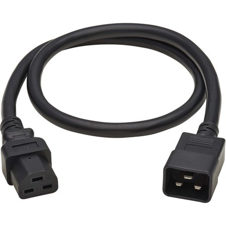 Tripp Lite Power Cord, C20 to C21 - Heavy-Duty, 20A, 250V, 12 AWG, 3 ft. [0.91 m], Black (p035-003)
