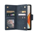 thumbnail image 2 of Case for OnePlus Nord N100 5G Magnetic Leather Zipper Wallet Cover Card Holder, 2 of 5