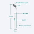 thumbnail image 6 of LED Dental Mirror with Light – Anti-Fog Teeth Inspection Tool for Oral Care, Lighted Dentist Mouth Mirror for Home & Professional Use, 6 of 6