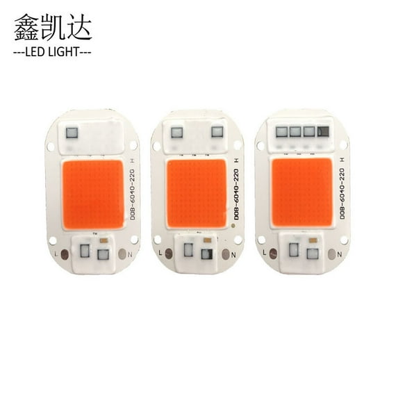 Yesfashion LED COB Lamp Chip High Pressure Bulb Bead 220V Plant Growth Bead