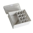 thumbnail image 1 of EIMELI Washable Oxford Cloth Container Underwear Socks Dormitory Storage Box with Lid, 1 of 9