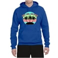 thumbnail image 2 of Wild Bobby, Pastel Color Hot Girl Summer, Streetwear, Unisex Graphic Hoodie Sweatshirt, Royal, Medium, 2 of 4