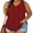 *Wine, variant on ClodeEU Women's Plus Size Polka Dot V Neck Sleeveless Tank Top,Loose Fit Casual Summer Top Army Green,Women's Plus L
