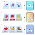 thumbnail image 4 of LNKOO 3 Sets Educational Flash Cards for Toddlers - Learn Letters Colors Shapes Numbers and Animals - Toddler Learning Toys for Ages 2-6 - 68 Flashcards and Picture Cards, 4 of 7