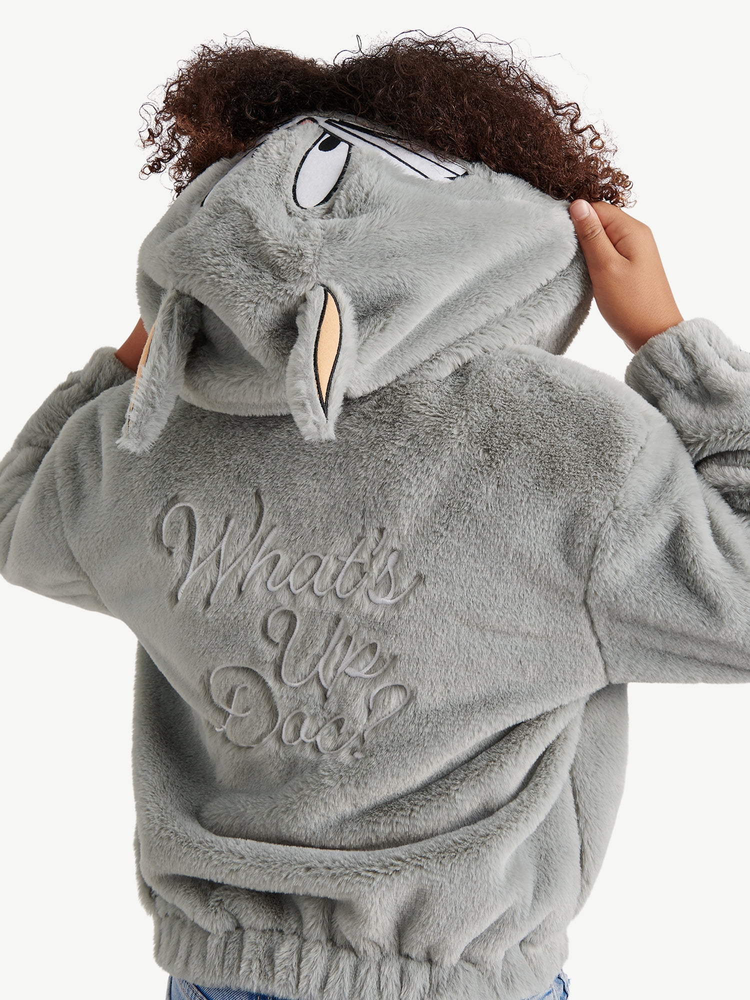 Justice Girl's Looney Tunes Hooded Fleece Jacket, Sizes XS - XL