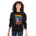 thumbnail image 3 of Stronger Together Gay Pride Flag Sweatshirt for Men or Women Brisco Brands X, 3 of 6